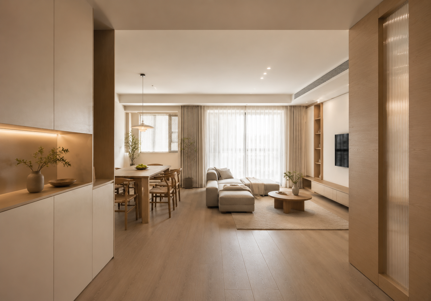 现代简约住宅参考装修参考图