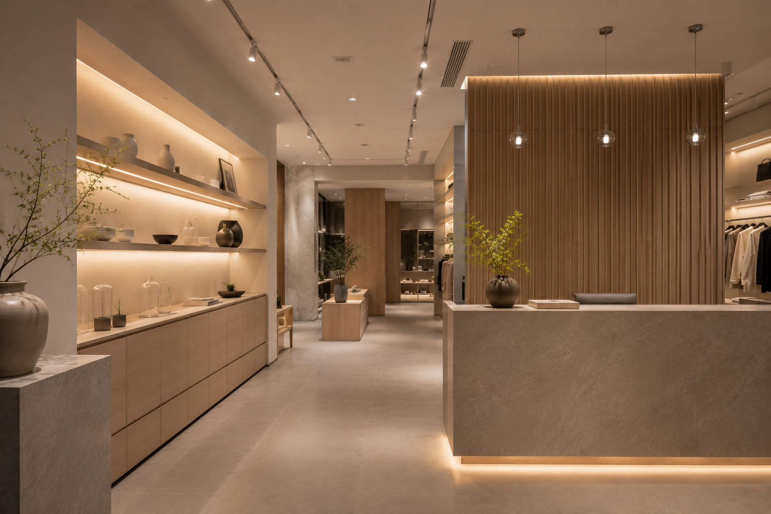 门店展示装修图片